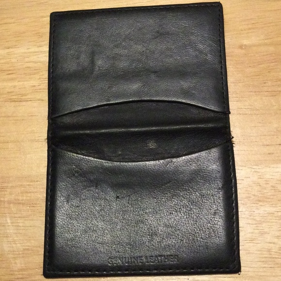 Genuine Leather Business Card Holder - Picture 4 of 10